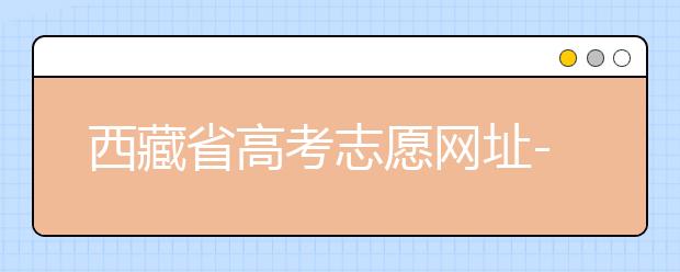 西藏省高考志愿網(wǎng)址-高考志愿填報技巧?注意這兩點！