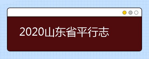 2020山東省平行志愿怎么報(bào)？平行志愿分幾類(lèi)？