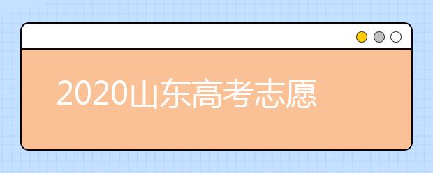 2020山東高考志愿填報(bào)指南？如何填報(bào)2020山東高考志愿？