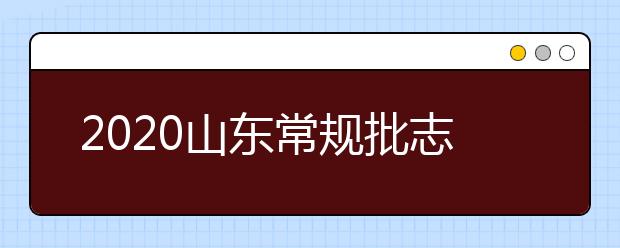 2020山東常規(guī)批志愿填報(bào)是什么模式？常規(guī)批志愿填報(bào)錄取規(guī)則是什么？