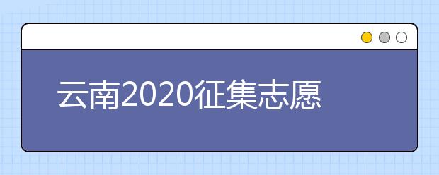 云南2020征集志愿填報時間是什么？有什么填報要求？